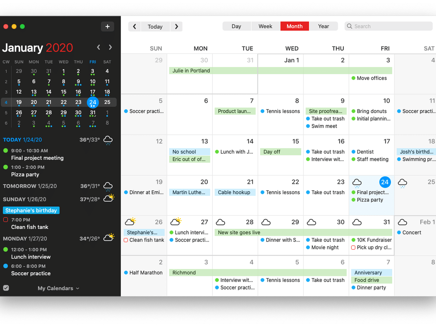 best mac calendar apps for with outlook integration